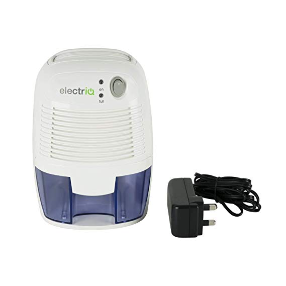 electriQ MD280 Mini Compact Dehumidifier with 500 ml tank