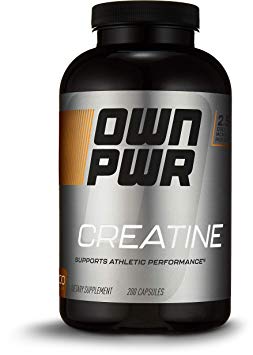 OWN PWR Creatine Monohydrate, 2.5G Per Serving (2 Capsules), 200 Capsules