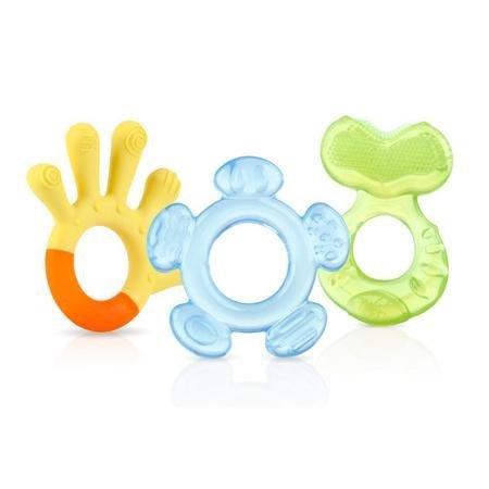 Nuby 3 Step Teether Set, BPA Free - Neutral