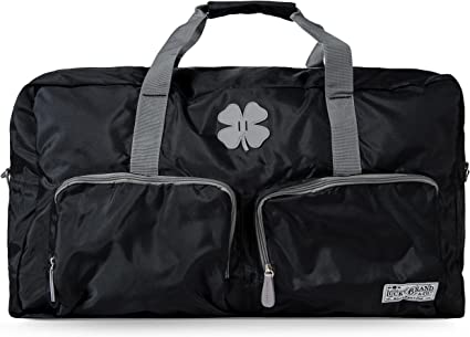 Lucky Travel Duffel Bag 65L, Gym Bag and Duffle Bag for Men, Foldable Overnight Bag for Women & Men with Adjustable Shoulder Strap