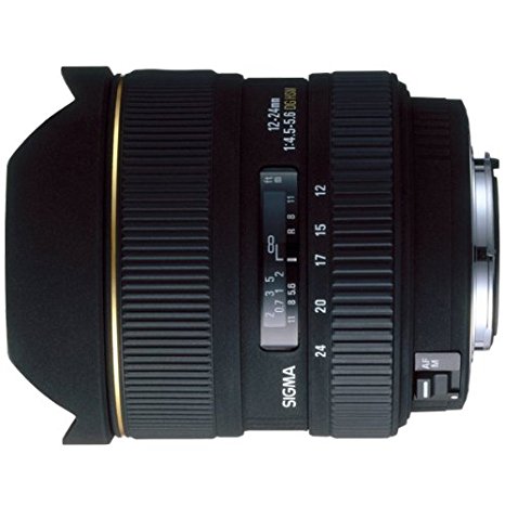 Sigma 12-24mm f/4.5-5.6 EX DG IF HSM Aspherical Ultra Wide Angle Zoom Lens for Nikon SLR Cameras