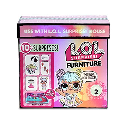 L.O.L. Surprise! Furniture Ice Cream Pop-Up with Bon & 10  Surprises