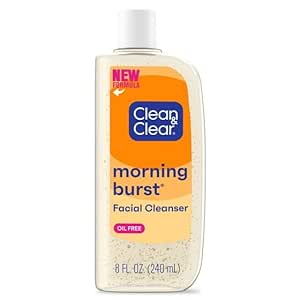 Generic 𝖢𝗅𝖾𝖺𝗇 & 𝖢𝗅𝖾𝖺𝗋 Morning Burst Oil-Free Gentle Daily Acne Face Wash and Facial Cleanser, 8 fl oz