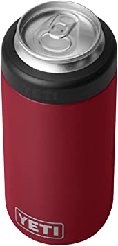 YETI Rambler 16 oz. Colster Tall Can Insulator for Tallboys & 16 oz. Cans, Harvest Red