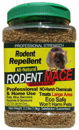 Mouse Repellent 2.2 lb Granular Shaker By: Nature's MACE