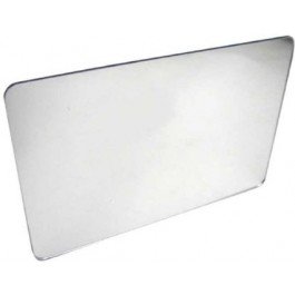 Pkg of 1 Plastic Mirrors with Rounded Corners 8"x10" Great for Classroom Activities Premium Acrylic