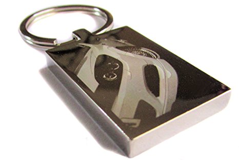 UEG Personalised Photo Engraved Stainless Steel Rectangle Keyring