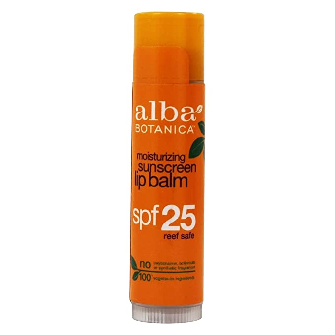 Alba Botanica Lip Balm with SPF 25, 4.43ml