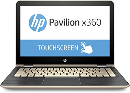 HP - Pavilion x360 2-in-1 13.3" Touch-Screen Laptop m3-u103dx - 7th Gen Intel Core i5-7200U - 8GB Memory - 128GB Solid State Drive - Gold