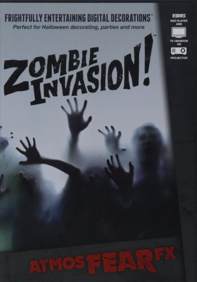 AtmosFEARfx Zombie Invasion! Halloween Digital Decorations DVD