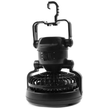 CUI WEI 2 in 1 Functions Outdoor Camping Combo LED Lantern and Fan