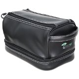 ToiletTree Products Toiletry Bag with TSA Approved Bottles and Sonic Travel Toothbrush Bonus