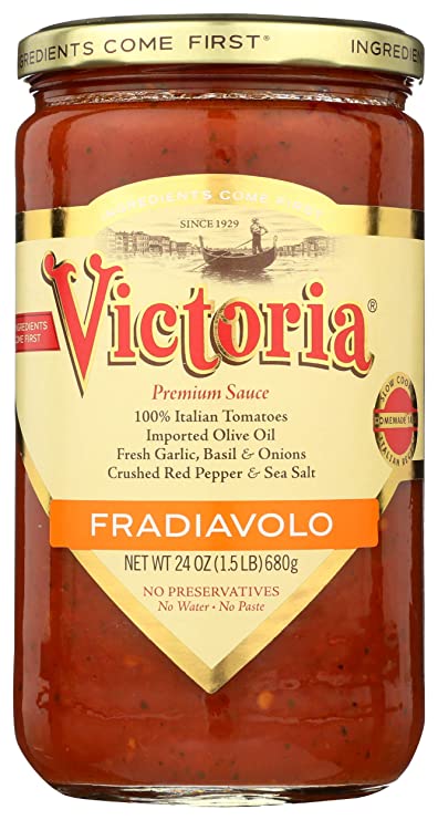 Victoria Fra Diavalo Pasta Sauce, 25 oz