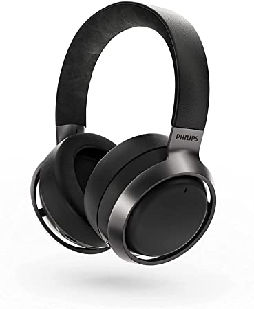 Philips Fidelio L3 Over-Ear Wireless Headphones, Active Noise Cancellation Pro  (ANC), Bespoke 40 mm Drivers, Hi-Res, Dual Device Connect, Custom-Tuning with App Control, Alexa, L3/00