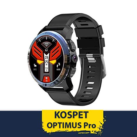 KOSPET Optimus Pro 3GB 32GB 800mAh Battery Dual Systems 4G Smart Watch Phone Waterproof 8.0MP 1.39" Android7.1.1 smartwatch