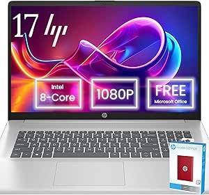 HP Everyday Essential Laptop (17.3" FHD, 16GB RAM | 1TB Storage)