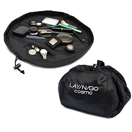 Lay-n-Go Cosmo Cosmetic Bag, Black