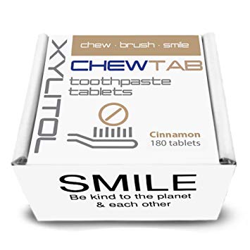 Chewtab Toothpaste Tablets, Cinnamon, Zero Waste Refill