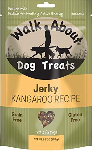 Walk About Jerky Dog Treat Kangaroo 5.5 Ounces