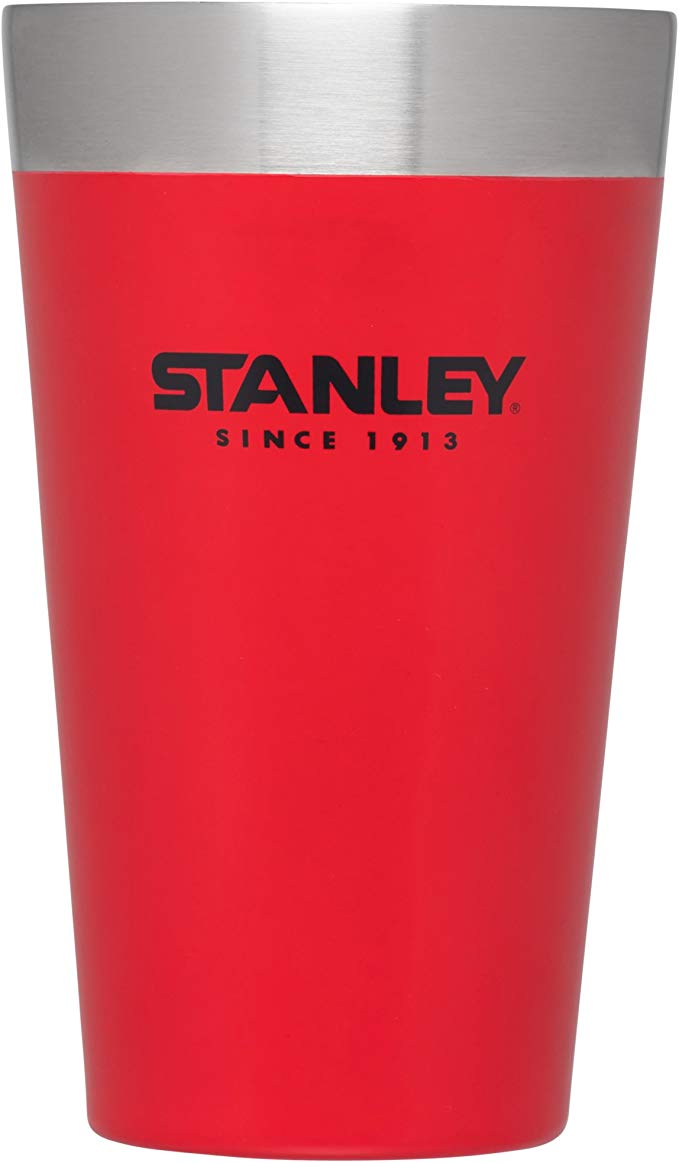 Stanley Adventure Stacking Vacuum Pint, 16 oz, Flannel Red