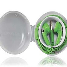 AUVIO® Earbuds w/ Carrying Case (Green)