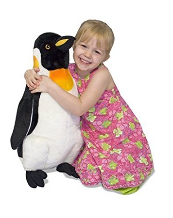 Melissa & Doug Giant Penguin - Lifelike Stuffed Animal (nearly 2 feet tall)