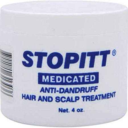 Stopitt Medicated Anti-Dandruff Hair & Scalp Treatment, 4 oz (Pack of 3)