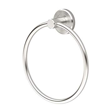 Gatco 4292 Latitude II Towel Ring, Satin Nickel