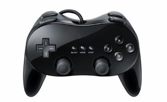 Classic Pro Controller - Black Wii