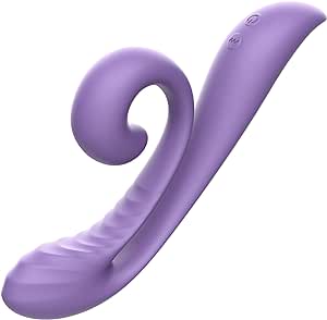 Tracy's Dog Clitoral Kissing G Spot Rabbit Vibrator, Adult Toys for Double Stimulation with 10 Vibrations, Flexible Sex Toy with Dual Motors, Full Silicone Vibrating Dildo Massager for Women Couple