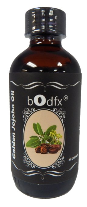 bOdfx Golden Jojoba Oil 100 Pure and Natural Cold Pressed 120ml 40oz