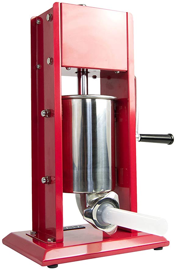 VIVO Sausage Stuffer Vertical 2 Speed Stainless Steel 3L/7lbs 5-7 Pound Meat Filler (STUFR-V203)