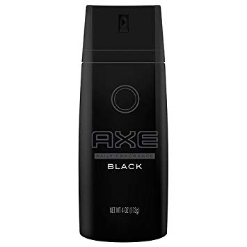 AXE Black Body Spray for Men Daily Fragrance 4 oz(Pack 2)