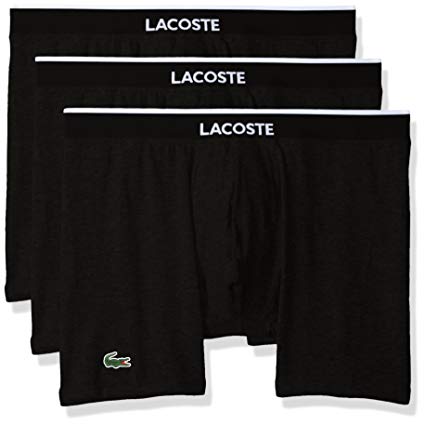 Lacoste Men's 3 Pack Cotton Stretch Trunk