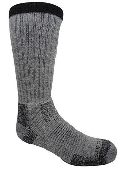 Merino Wool Thermal Compression Hiking Socks (2 Pairs)