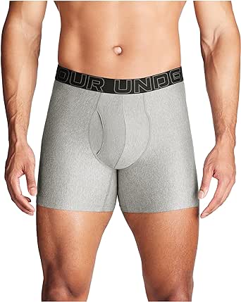 Under Armour Men's Standard Tech 6" Boxerjock, Multipack