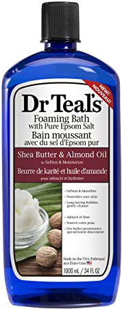 Dr Teal's Shea Butter & Almond Oil Foaming Bath, 1000 Milliliters