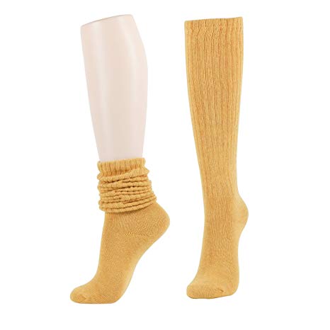 Women's Slouch Knit Socks Soft Stylish Casual Fall Winter Knee Sock