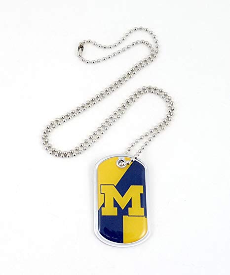 NCAA Michigan Wolverines Dynamic Dog Tag