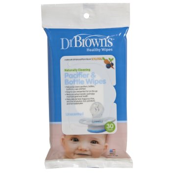 Dr Browns Pacifier and Bottle Wipes 30 Count