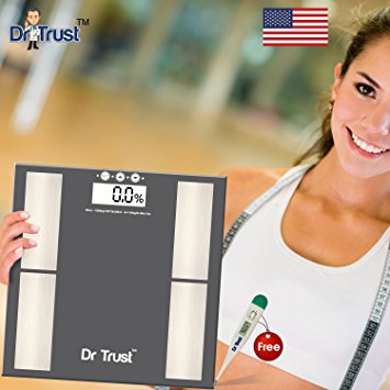 Dr. Trust Smart Body Composition Monitor, Fat Analyzer And Weighing Scale with Digital thermometer