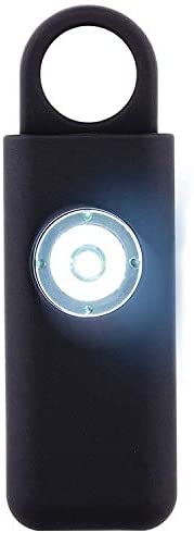 Self Defense Siren with Led Light - Safety Alarm for Women Keychain. Self Defense Keychain with SOS LED Light. Helps Elders & Kids Emergency Call
