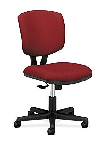 HON Synchro-Tilt Volt Series Task Chair for Office or Computer Desk, Crimson