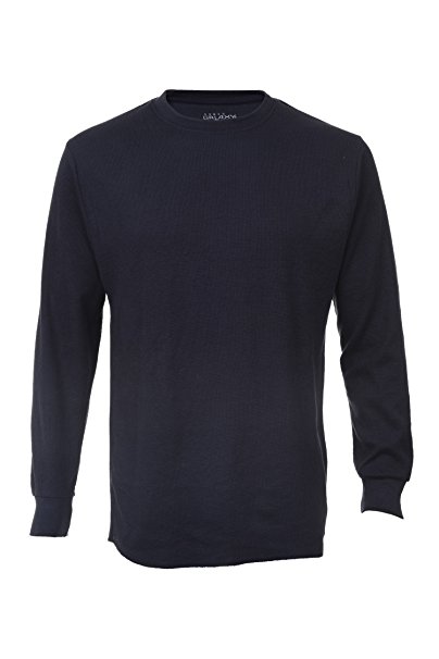Galaxy Mens Long Sleeve Crew Neck Thermal Top