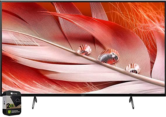 Sony XR55X90J 55-inch X90J 4K Ultra HD Full Array LED Smart TV (2021 Model) Bundle with Premium 2 YR CPS Enhanced Protection Pack