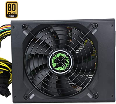 GameMax GM-1650 1650W 80 Plus Gold Power Supply with 14cm Fan - Black