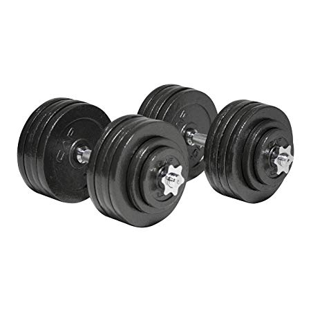 CAP Barbell Adjustable Dumbbell Set, 40 to 200 Pounds