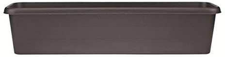 Stewart Terrace Trough, 40 cm - Black