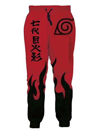 Ocsoc Women/Men Unisex Dragon Ball Z Joggers Sweatpants 3D Anime Print Track Baggy Trousers
