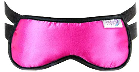 Dream Essentials Goodnight Flight Sleep Mask - Eliminate the Need for a Neck Pillow While Traveling (Pink)